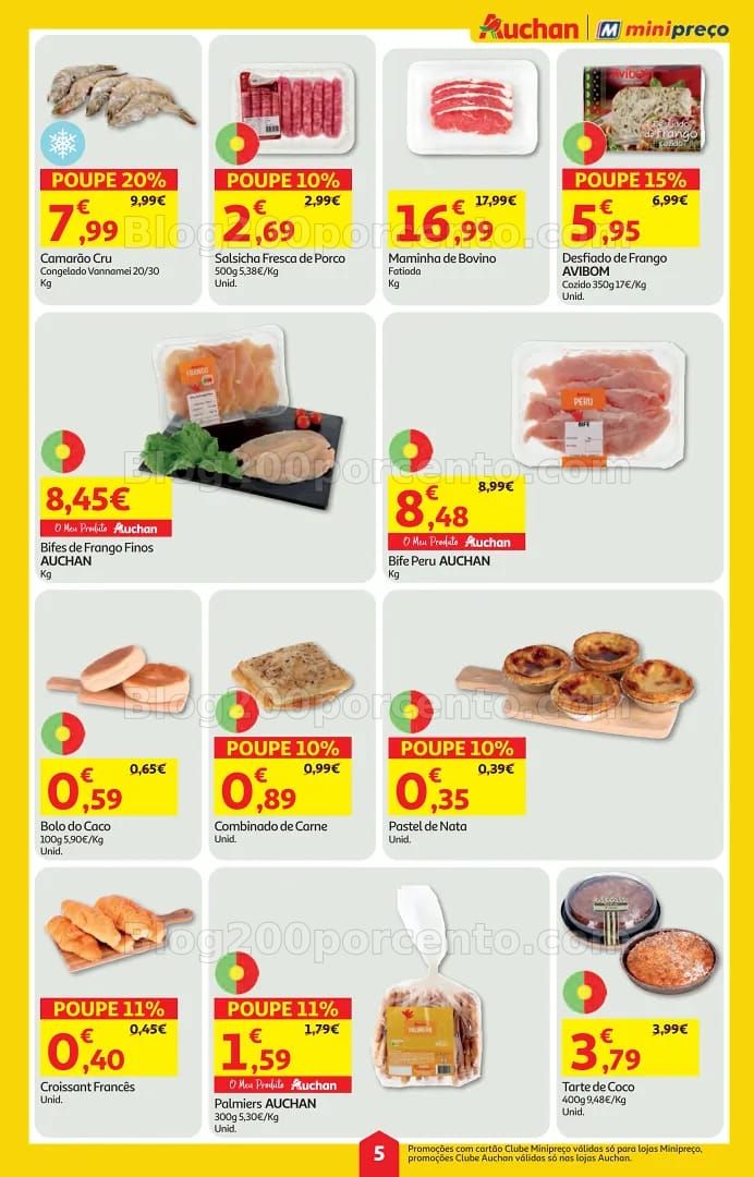 Antevisão Folheto MINIPREÇO - AUCHAN Promoções de 30 abril a 6 maio